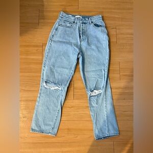 PacSun Light Blue Straight Leg High Rise Jeans